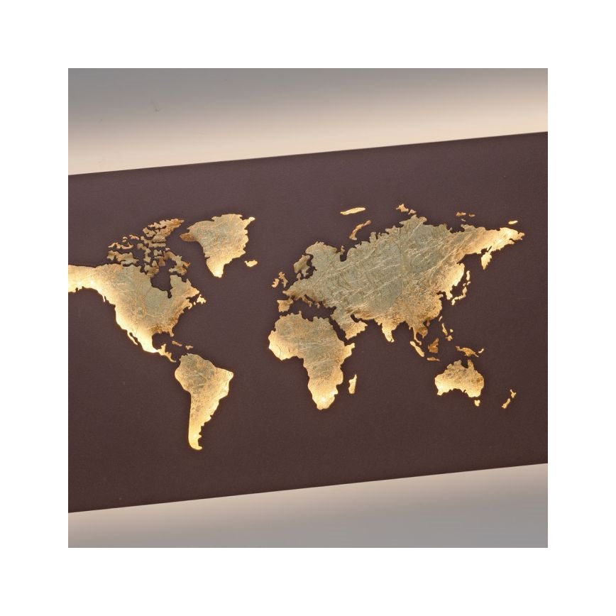 Paul Neuhaus 9056-48 - LED Декоративна лампа за стена MAP LED/25W/230V 3000K