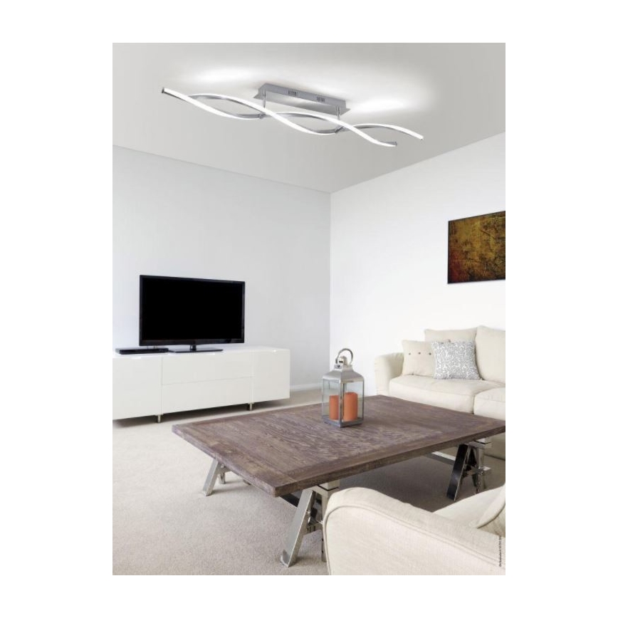 Paul Neuhaus 9143-55 - LED Димируем повърхностен полилей POLINA 2xLED/10,2W/230V