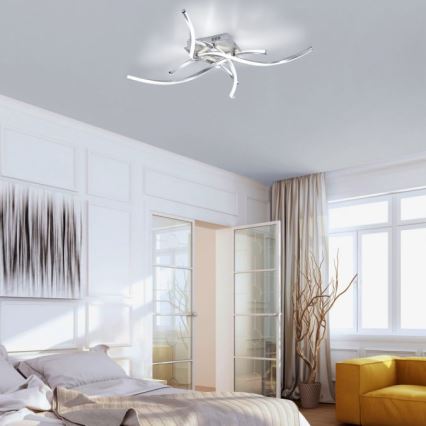 Paul Neuhaus 9144-55 - LED Димируем повърхностен полилей POLINA LED/27W/230V