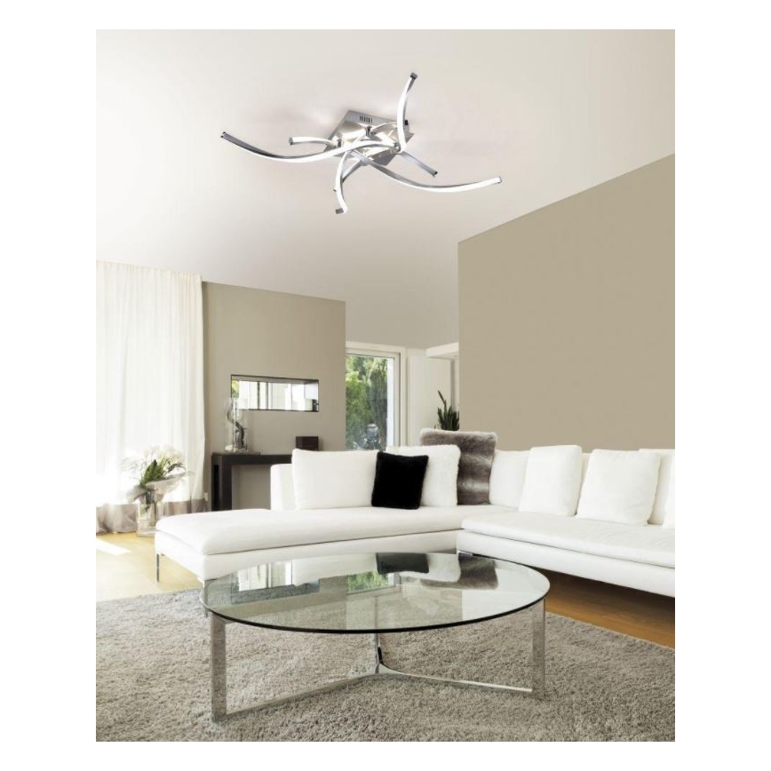 Paul Neuhaus 9144-55 - LED Димируем повърхностен полилей POLINA LED/27W/230V