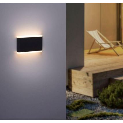 Paul Neuhaus 9483-13 - LED Екстериорен аплик ELSA 2xLED/5,4W/230V IP65