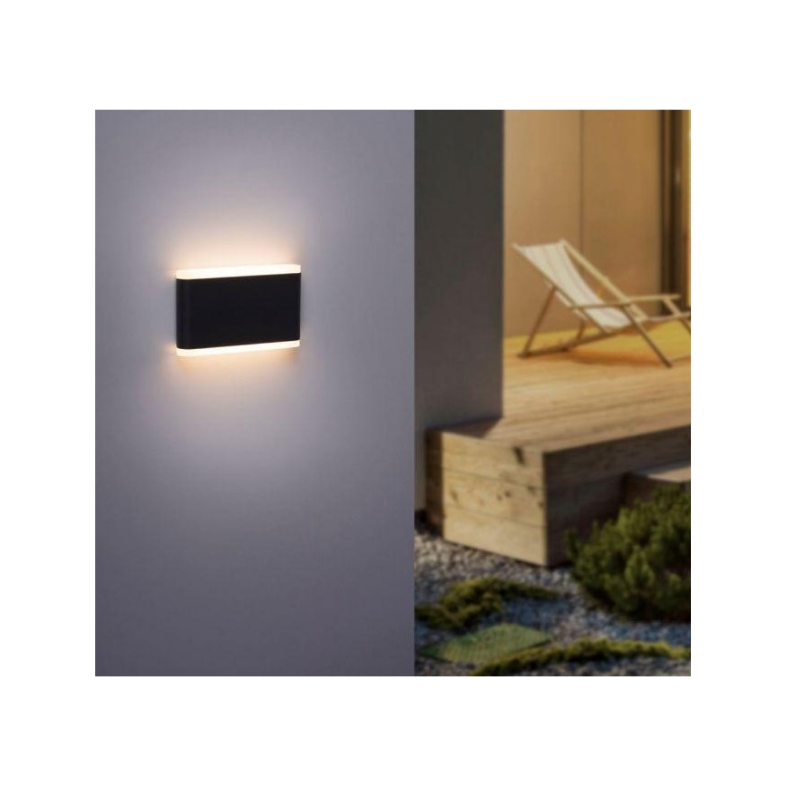 Paul Neuhaus 9483-13 - LED Екстериорен аплик ELSA 2xLED/5,4W/230V IP65