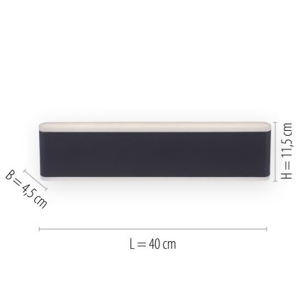 Paul Neuhaus 9484-13 - LED Димируем екстериорен аплик ELSA 2xLED/9W/230V IP65