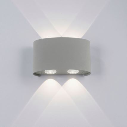 Paul Neuhaus 9487-21 - LED Екстериорен аплик CARLO 4xLED/0,8W/230V IP54