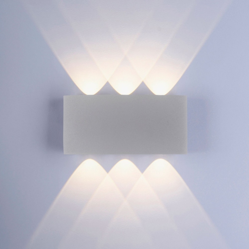 Paul Neuhaus 9488-21 - LED Екстериорен аплик CARLO 6xLED/0,8W/230V IP54