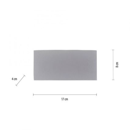 Paul Neuhaus 9488-21 - LED Екстериорен аплик CARLO 6xLED/0,8W/230V IP54