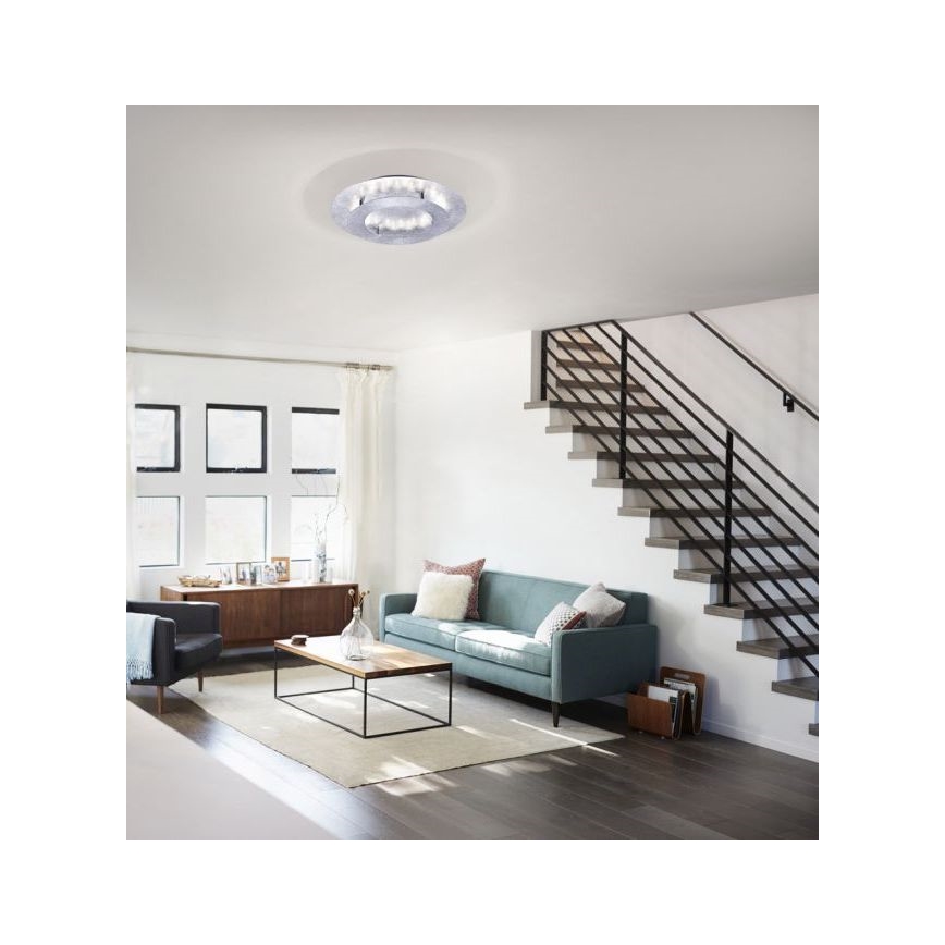 Paul Neuhaus 9620-21 - LED Лампа NEVIS LED/18W/230V сребриста