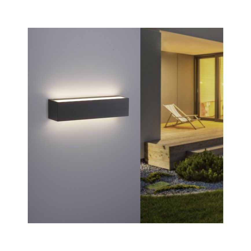 Paul Neuhaus 9675-13 - LED Екстериорен аплик ROBERT 2xLED/9W/230V IP65
