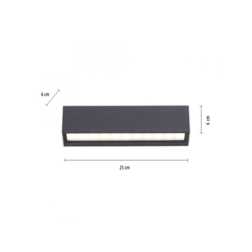 Paul Neuhaus 9675-13 - LED Екстериорен аплик ROBERT 2xLED/9W/230V IP65