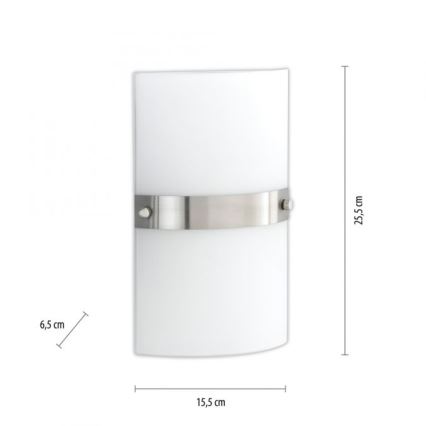 Paul Neuhaus 9846-55 - Аплик SQUARE 2xE14/40W/230V