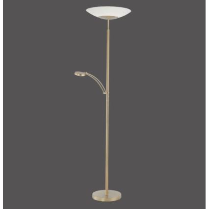 Paul Neuhaus - 655-60 - LED Димируем лампион ALFRED 1xLED/28W/230V+1xLED/4W/230V месинг