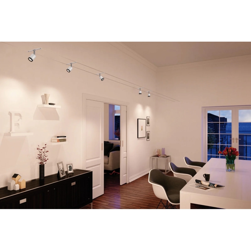 Paulmann 3981 - КОМПЛЕКТ 5xLED/4W Луни за кабелна система TUBE 230V