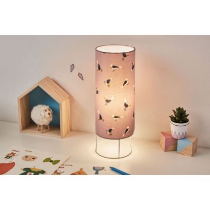Paulmann 48044 - 1xE14/20W Детска настолна лампа CUTE BIRD 230V