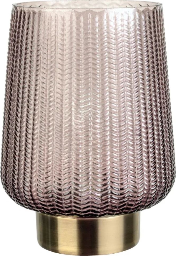 Paulmann 48137 - LED-1xE27/0,8W Настолна лампа GLAMOUR 3xAA/4,5V розов