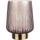 Paulmann 48137 - LED-1xE27/0,8W Настолна лампа GLAMOUR 3xAA/4,5V розов