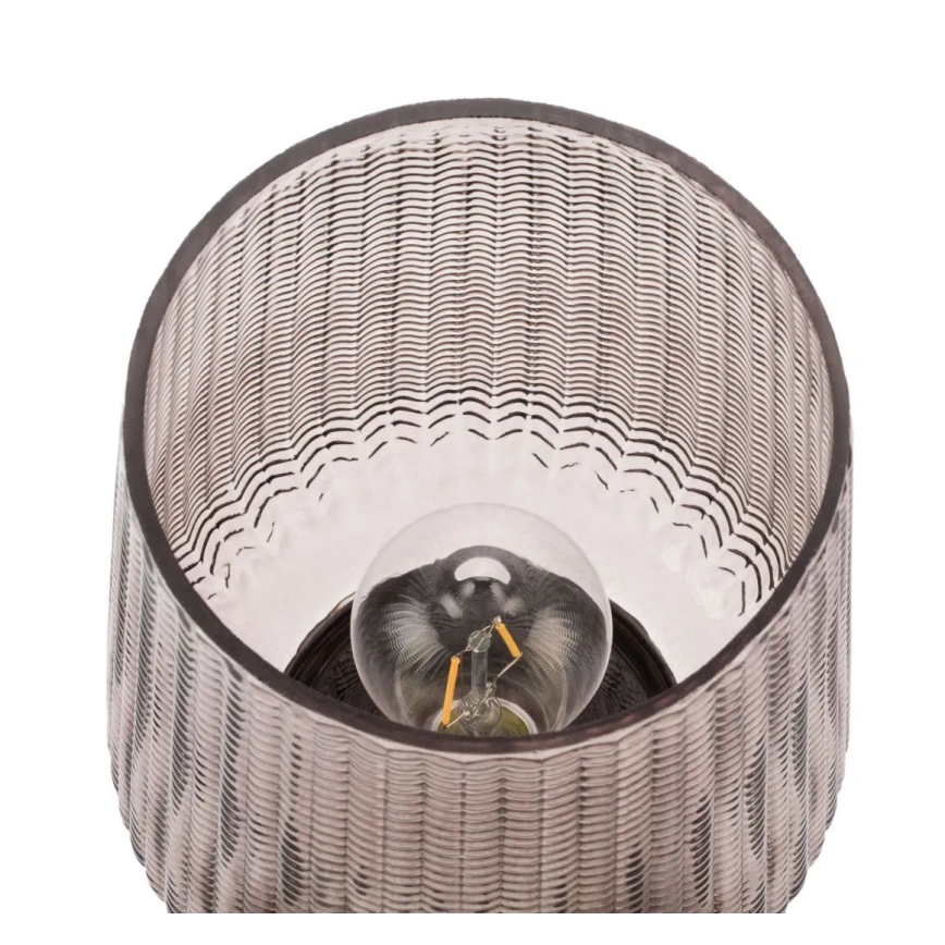 Paulmann 48137 - LED-1xE27/0,8W Настолна лампа GLAMOUR 3xAA/4,5V розов