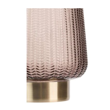 Paulmann 48137 - LED-1xE27/0,8W Настолна лампа GLAMOUR 3xAA/4,5V розов