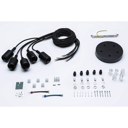 Paulmann 50389 - Пендел NEORDIC 5xE27/20W/230V паяк