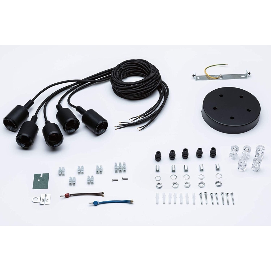 Paulmann 50389 - Пендел NEORDIC 5xE27/20W/230V паяк