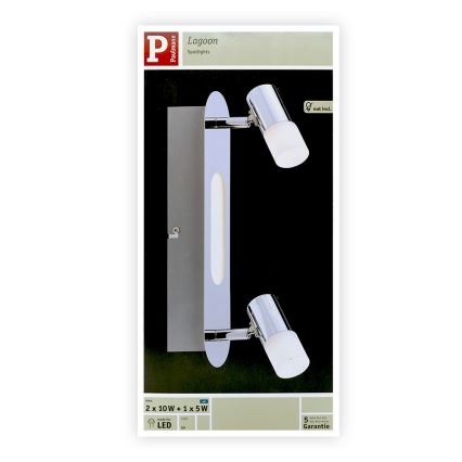 Paulmann 666.47 - LED Спот 2xG9/10W/230V + LED/5W