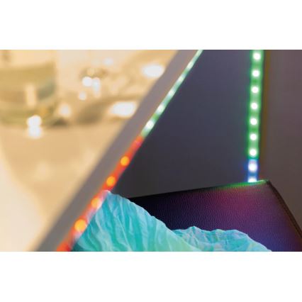 Paulmann 70480 - LED RGBW/16,5W Димируема лента DIGITAL 5 м 230V + дистанционно управление