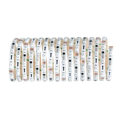 Paulmann 70480 - LED RGBW/16,5W Димируема лента DIGITAL 5 м 230V + дистанционно управление