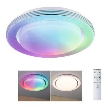 Paulmann 70547 - LED RGBW/38,5W Димируема лампа RAINBOW 230V 3000-6500K + дистанционно