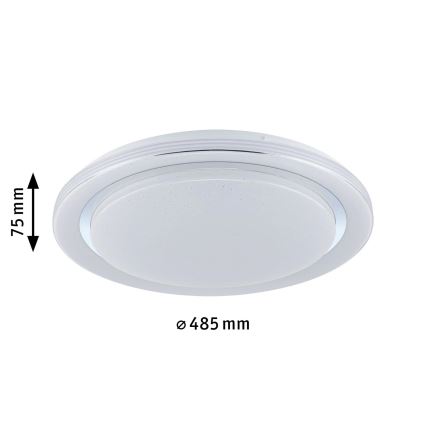 Paulmann 70547 - LED RGBW/38,5W Димируема лампа RAINBOW 230V 3000-6500K + дистанционно