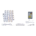 Paulmann 70623 - LED/10W IP44 Димируема лента за баня MAXLED 1,5 m 2700-6500K 230V + дистанционно управление