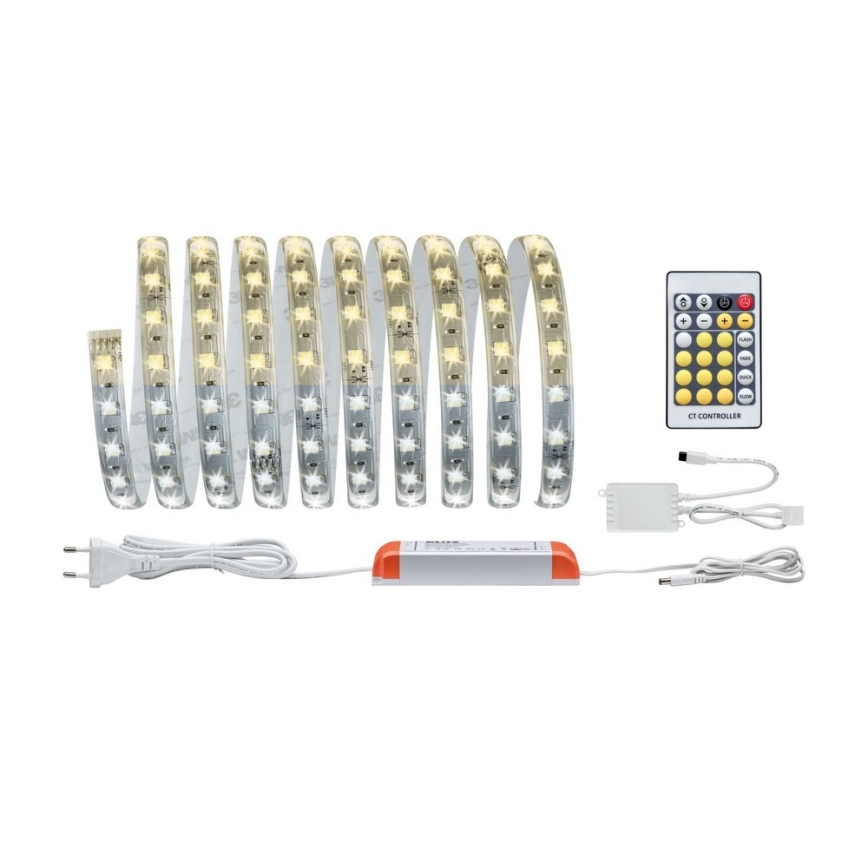 Paulmann 70624 - LED/20W Регулируема лента MAXLED 3м 230V + дистанционно управление