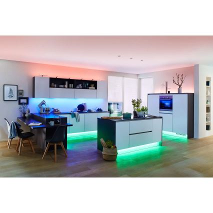 Paulmann 70627 - LED RGB/18W IP44 Димируема лента за баня MAXLED 1,5 m 230V + дистанционно управление