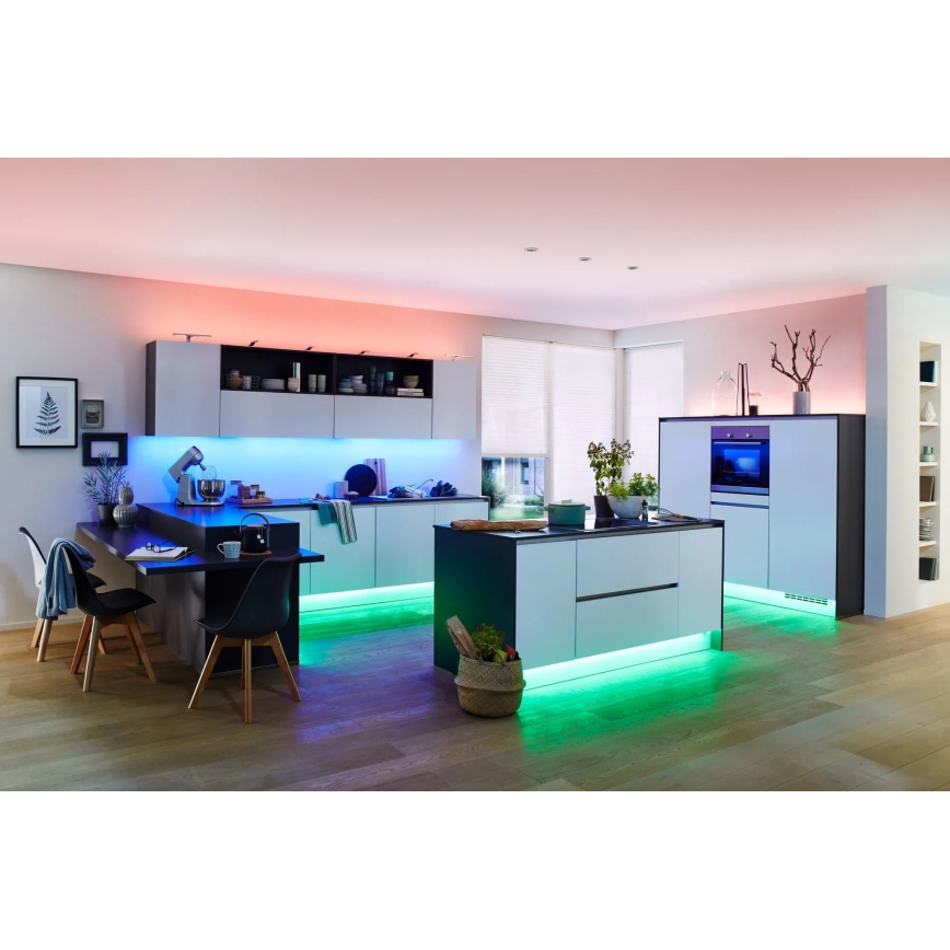 Paulmann 70627 - LED RGB/18W IP44 Димируема лента за баня MAXLED 1,5 m 230V + дистанционно управление