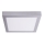 Paulmann 70650 - LED/17W Плафон LUNAR 230V 30x30 cm матов хром