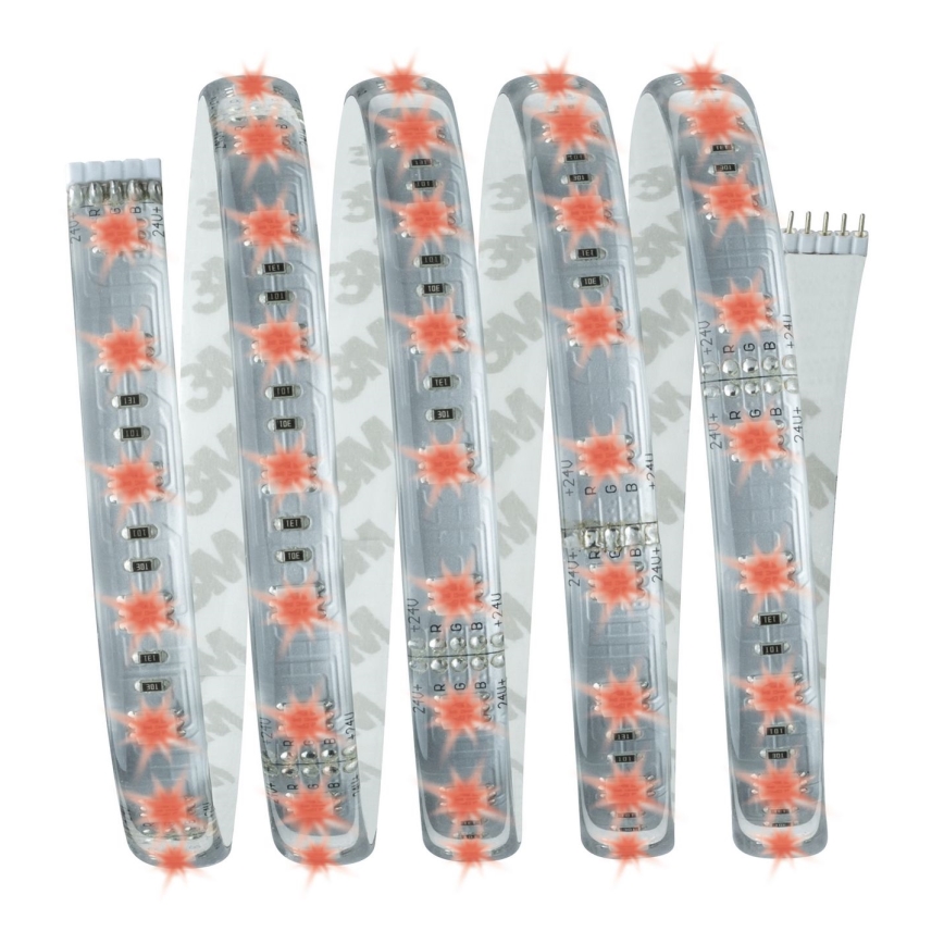 Paulmann 70674 - LED RGB/22W Димируема лента MAXLED 1,5 m 230V + дистанционно управление