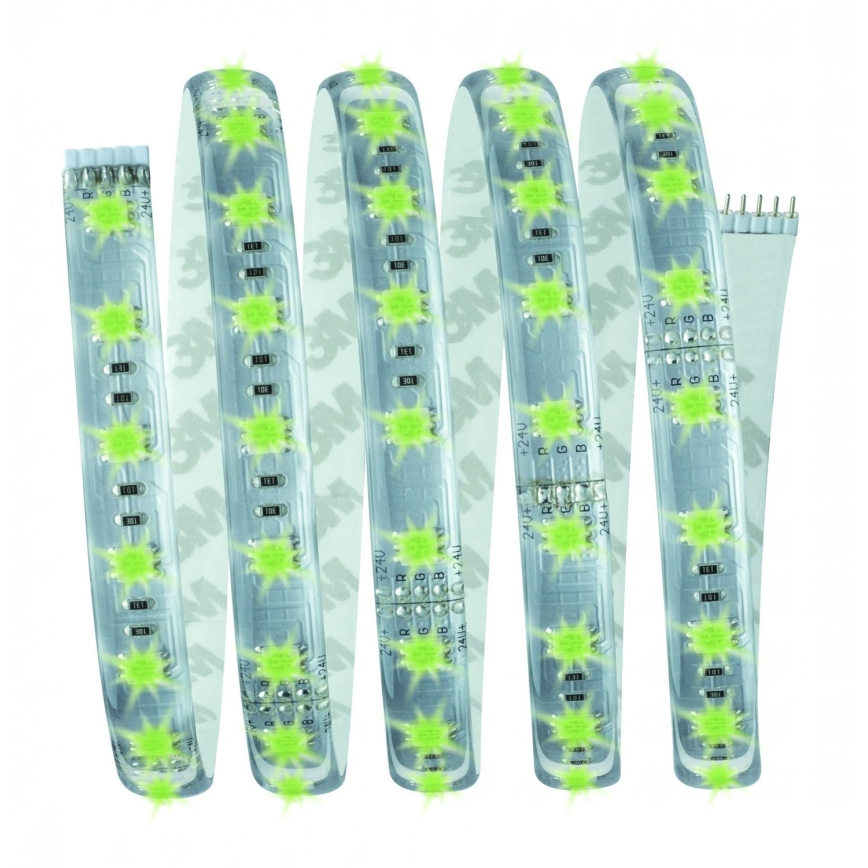 Paulmann 70674 - LED RGB/22W Димируема лента MAXLED 1,5 m 230V + дистанционно управление