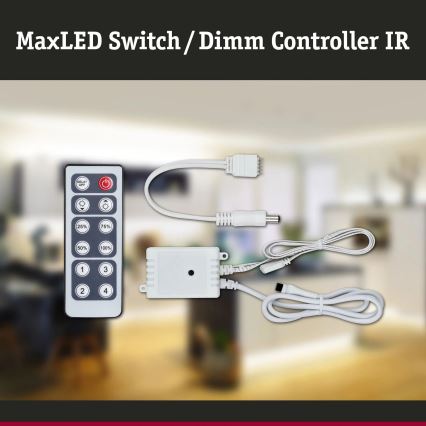 Paulmann 70683 - Димер за LED ленти MAXLED 24V + дистанционно управление