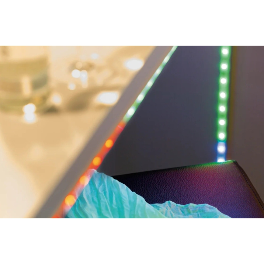 Paulmann 70697 - LED RGBW/10,5W Димируема лента DIGITAL 4,8 м 230V + дистанционно управление