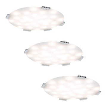 Paulmann 70711 - К-кт 3 бр. LED/2,8W лампи за мебели със сензор SOFTPAD 230V