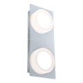 Paulmann 70883 - 2xLED/4,7W IP23 Стенно осветително тяло за баня DORADUS 230V