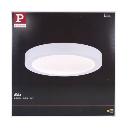 Paulmann 70899 - LED/22W Лампа ABIA 230V