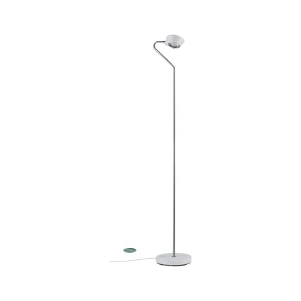 Paulmann 70920 - LED/7,5W Димируема подова лампа RAMOS 230V бяла/лъскав хром