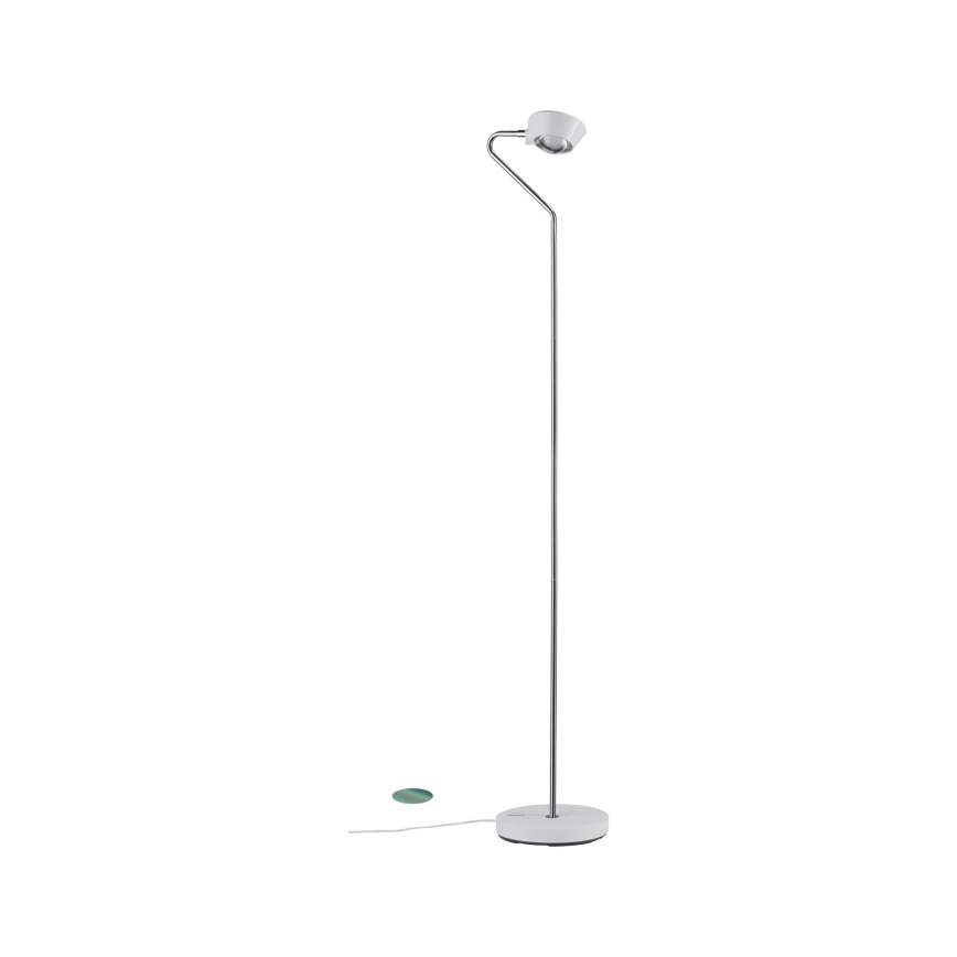 Paulmann 70920 - LED/7,5W Димируема подова лампа RAMOS 230V бяла/лъскав хром