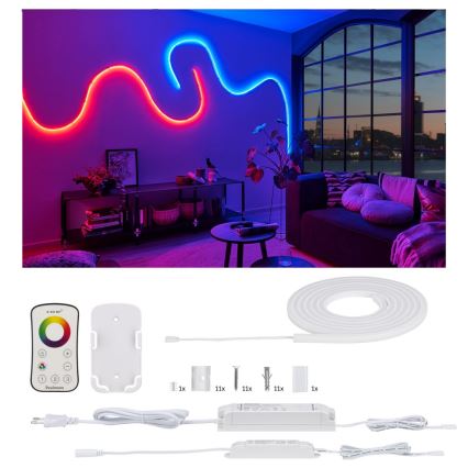 Paulmann 70966 - LED-RGB/27W IP67 Екстериорна димируема лента FLOW 3m 230/24V
