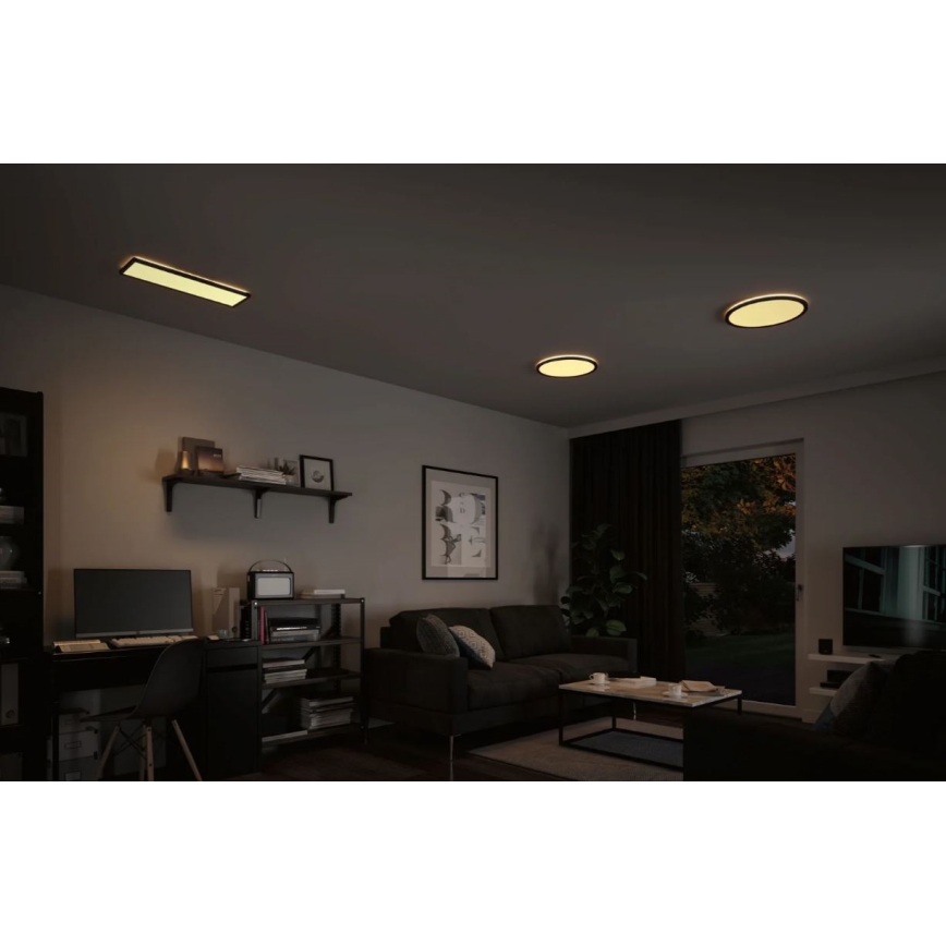 Paulmann 70997 - LED/11,2W Панел за повърхностен монтаж ATRIA 230V 3000K Ø 19 см черен