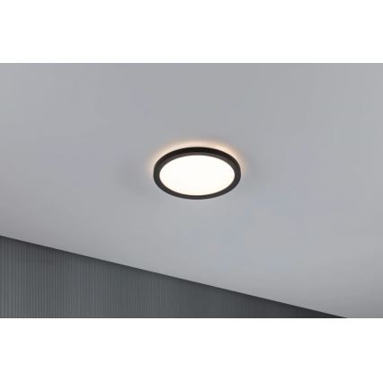 Paulmann 70997 - LED/11,2W Панел за повърхностен монтаж ATRIA 230V 3000K Ø 19 см черен