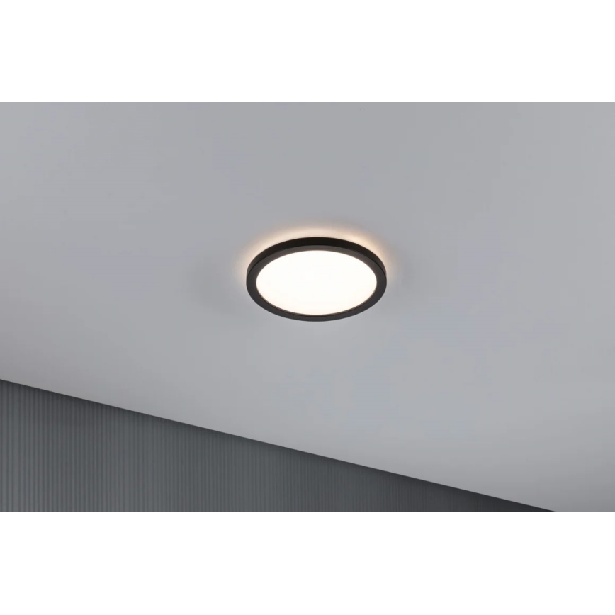 Paulmann 70997 - LED/11,2W Панел за повърхностен монтаж ATRIA 230V 3000K Ø 19 см черен