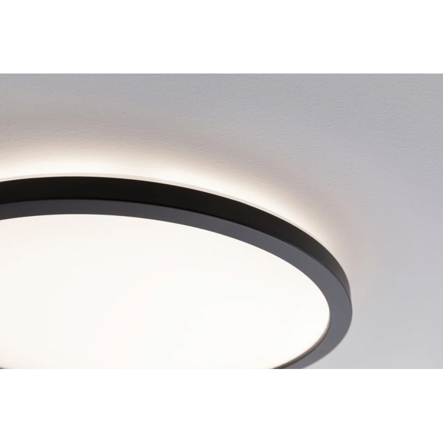 Paulmann 70998 - LED/16W Панел за повърхностен монтаж ATRIA 230V 3000K Ø 29,3 см черен
