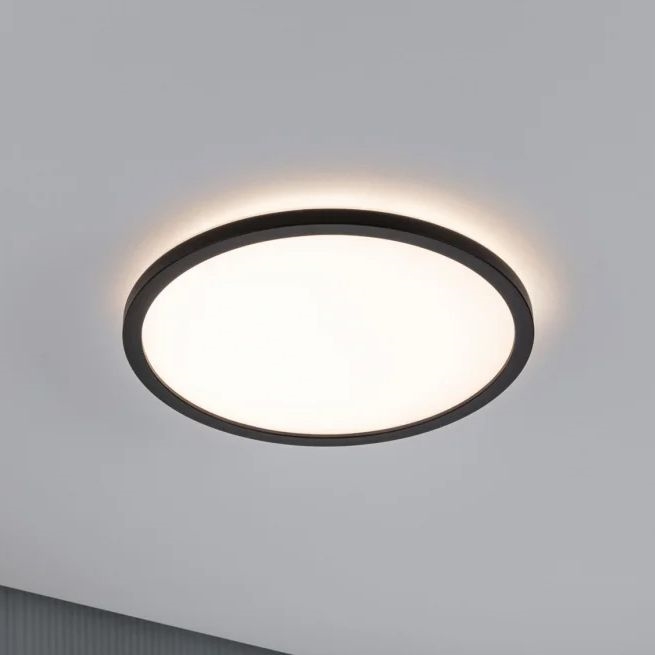Paulmann 70998 - LED/16W Панел за повърхностен монтаж ATRIA 230V 3000K Ø 29,3 см черен