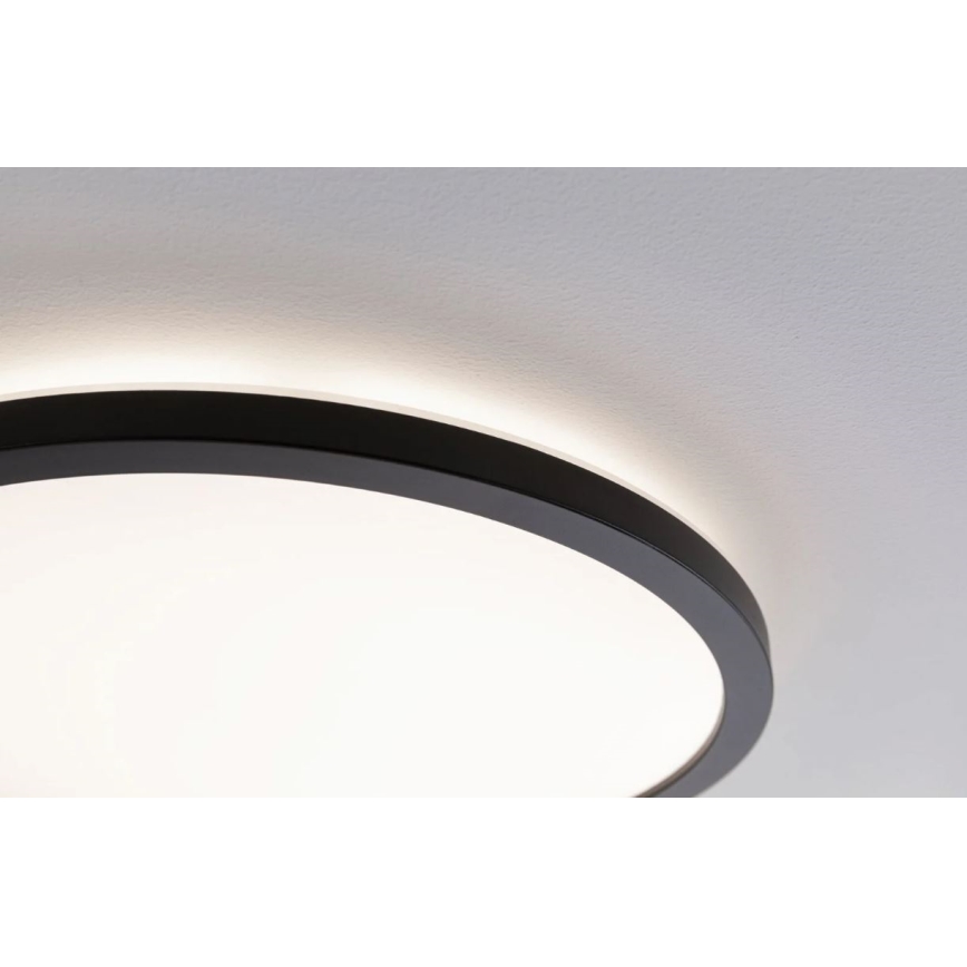 Paulmann 70999 - LED/22W Регулируем панел ATRIA 230V 3000K Ø 42 см, черен