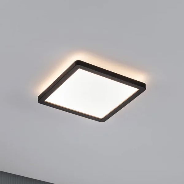 Paulmann 71000 - LED/11,2W Панел за повърхностен монтаж ATRIA 230V 3000K 19x19 cm черен